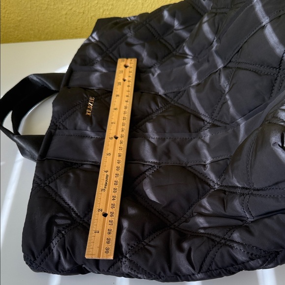 KEDZIE Black Quilted Tote Bag - Picture 7 of 10
